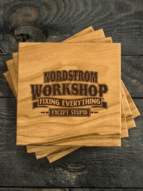 Workshop : Coasters - Engraved