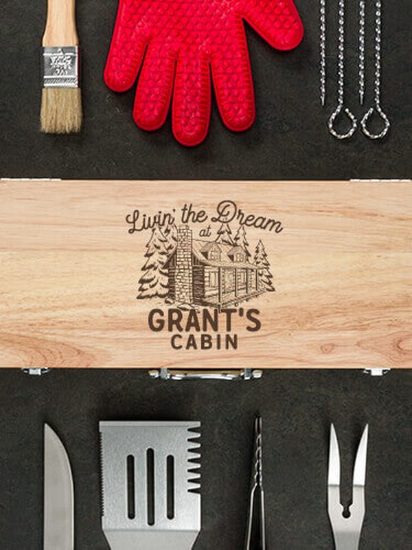 Livin' The Dream Cabin : 10 Piece BBQ Set