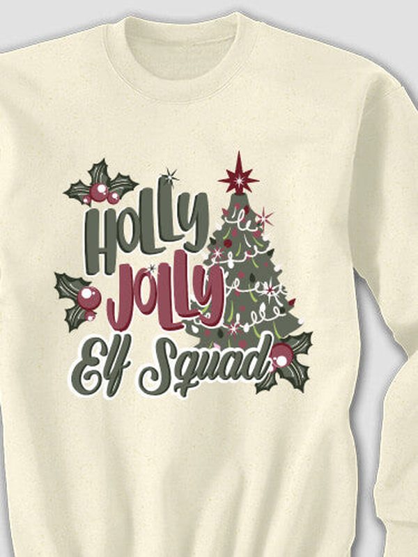 Holly Jolly : Printed Sweatshirts product image 4