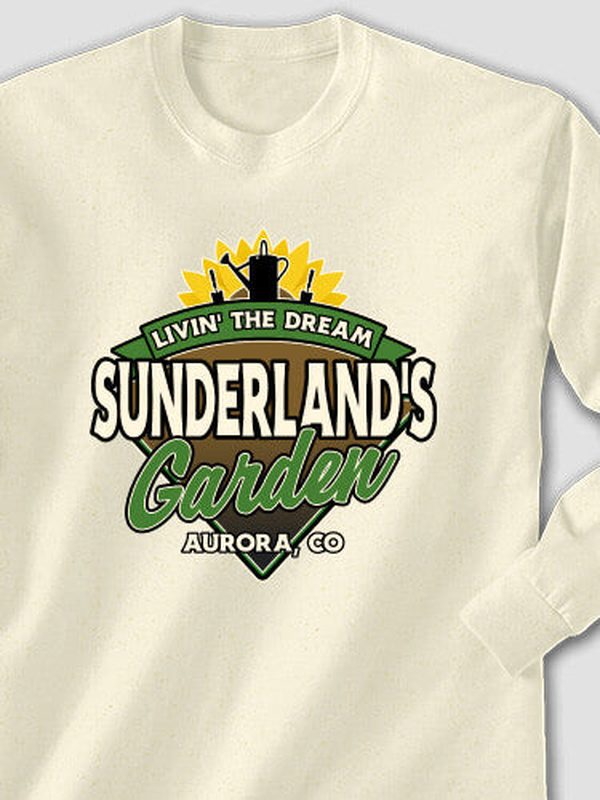 Livin' The Dream Garden : Printed Long Sleeves