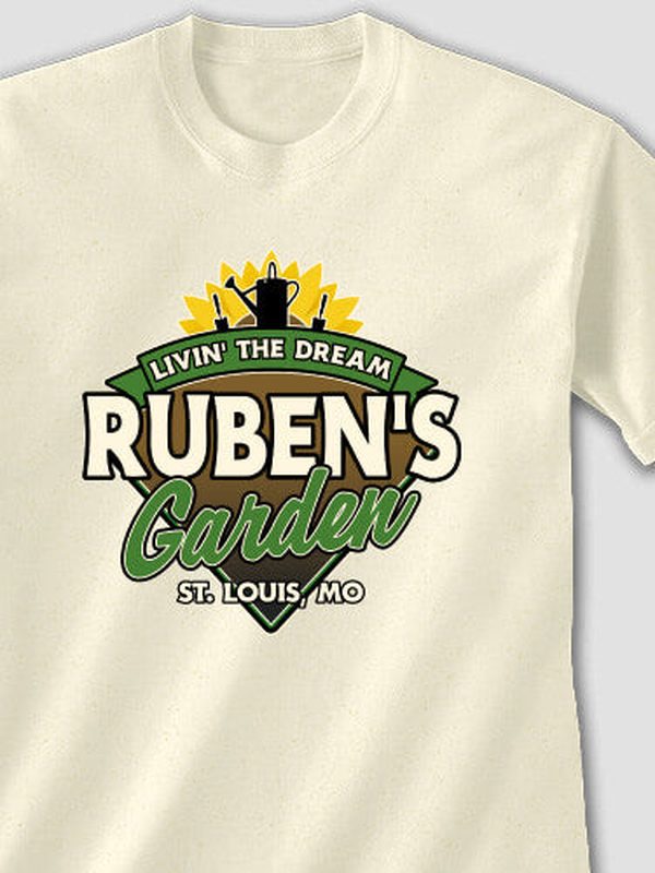 Livin' The Dream Garden : Printed T-Shirts