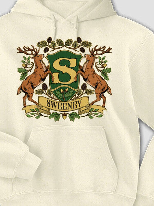 Stag Coat Of Arms : Printed Hoodies product image 4