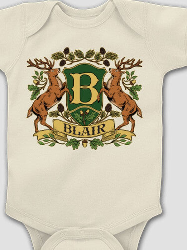Stag Coat Of Arms : Printed Baby Bodysuits product image 3