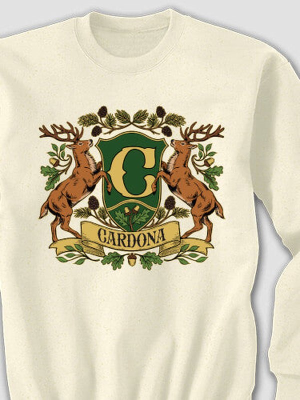 Stag Coat Of Arms : Printed Sweatshirts product image 4