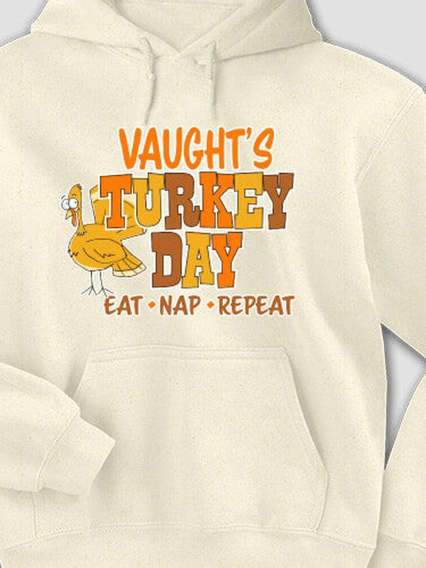 Turkey Day : Printed Hoodies product image 2
