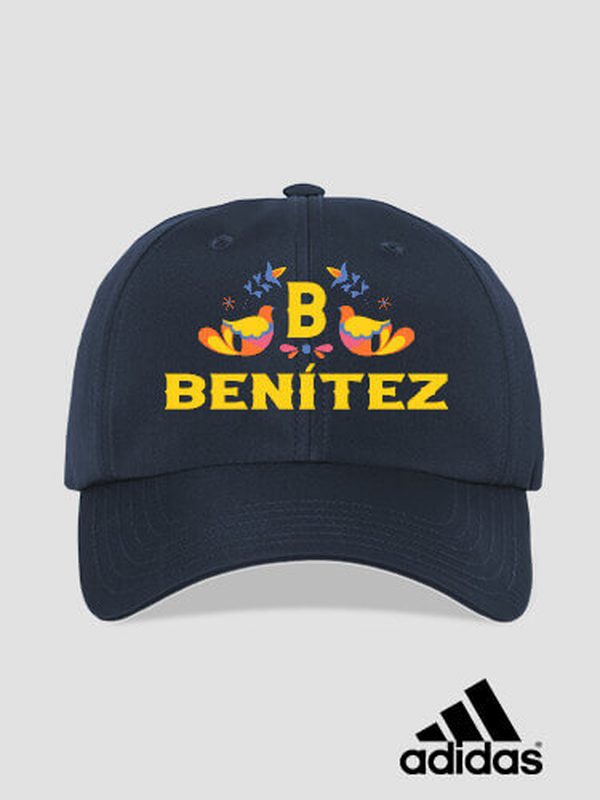 Hispanic Monogram : Embroidered Adidas&reg; Hats