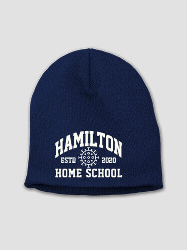 Homeschool 2020 : Embroidered Beanies