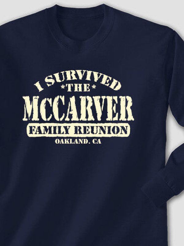 I Survived Reunion : Printed Long Sleeves