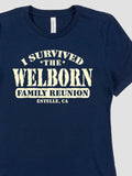 I Survived Reunion : Premium Printed T-Shirts