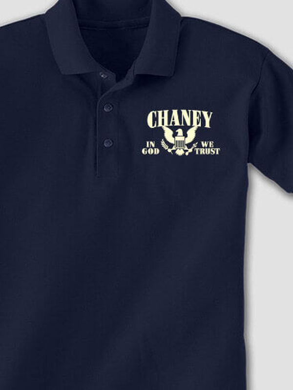 In God We Trust : Embroidered Polo Shirts product image 3