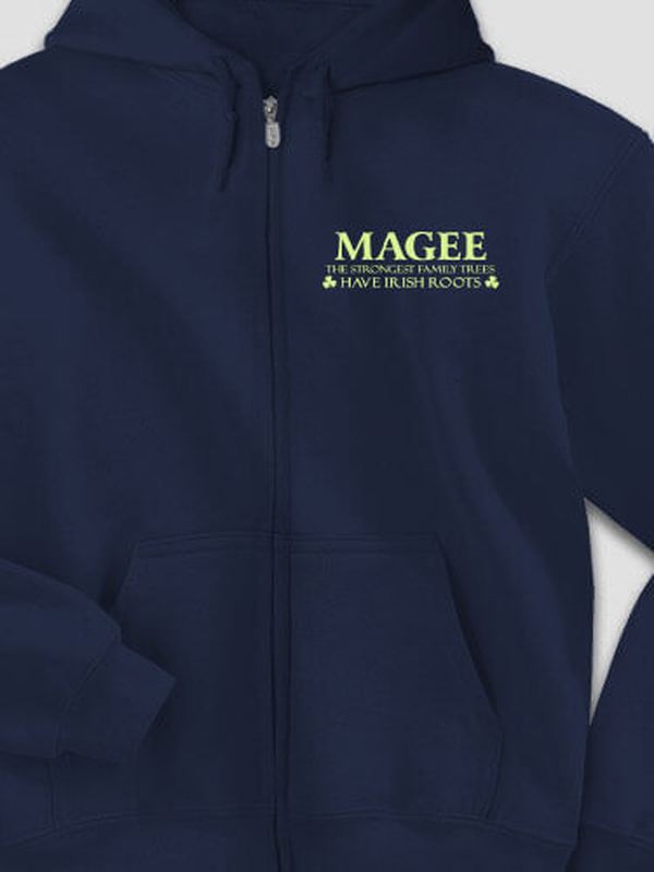 Irish Roots : Embroidered Zip Hoodies product image 4