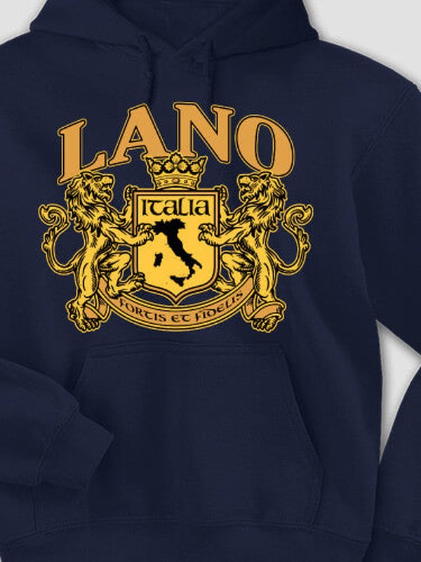 Italian Crest : Printed Hoodies product image 5