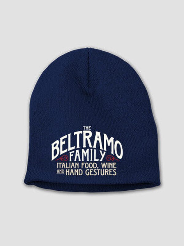 Italian Hand Gestures : Embroidered Beanies