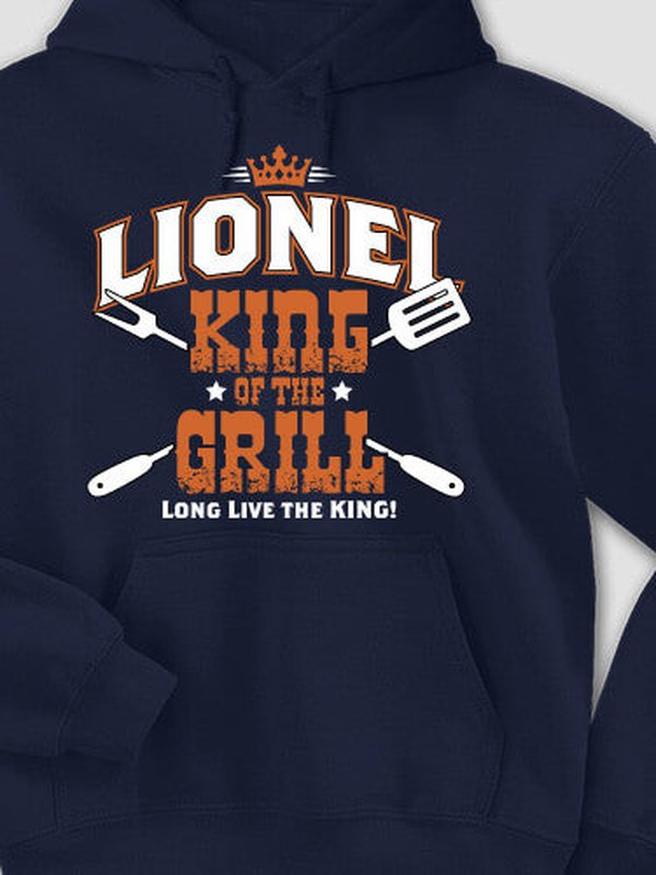 King of the Grill : Printed Hoodies product image 3