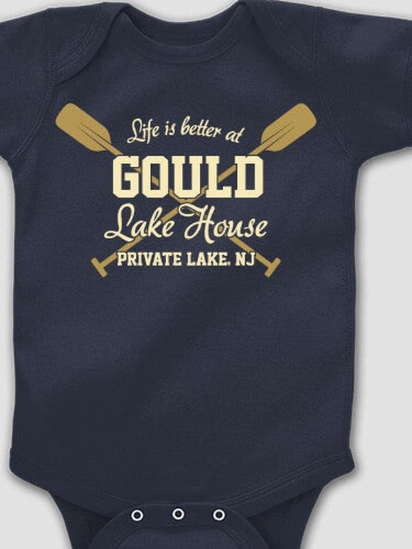 Lake House : Printed Baby Bodysuits
