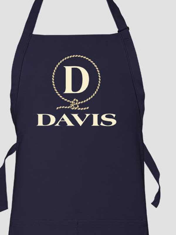 Lasso Monogram : Printed Aprons