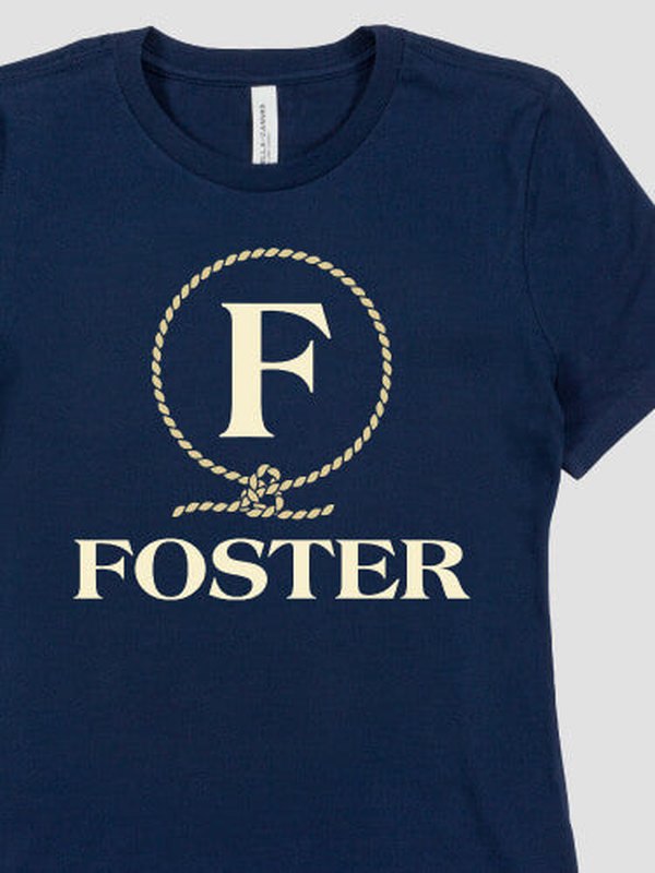 Lasso Monogram : Premium Printed T-Shirts