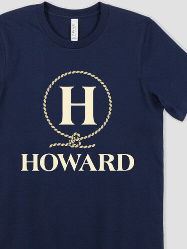 Lasso Monogram : Premium Printed T-Shirts