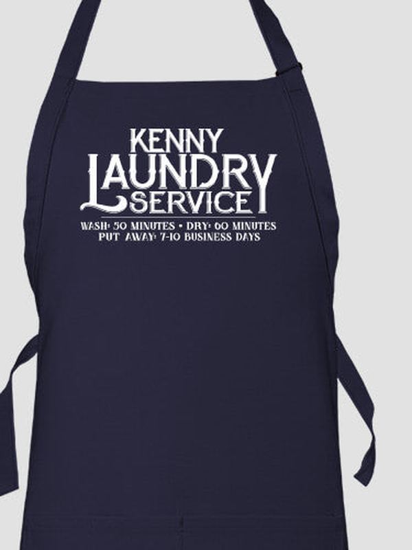 Laundry Service : Printed Aprons