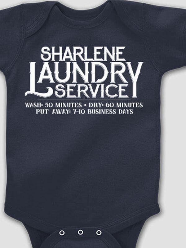 Laundry Service : Printed Baby Bodysuits