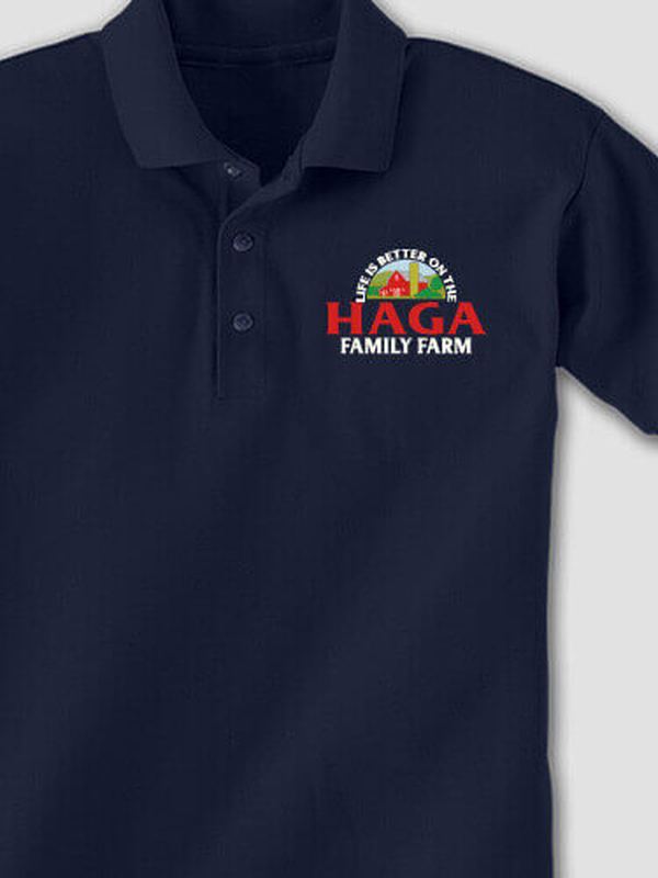 Life Is Better Farm : Embroidered Polo Shirts product image 1