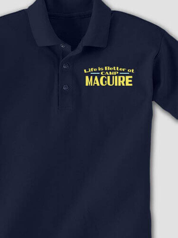 Life Is Better RV : Embroidered Polo Shirts product image 1