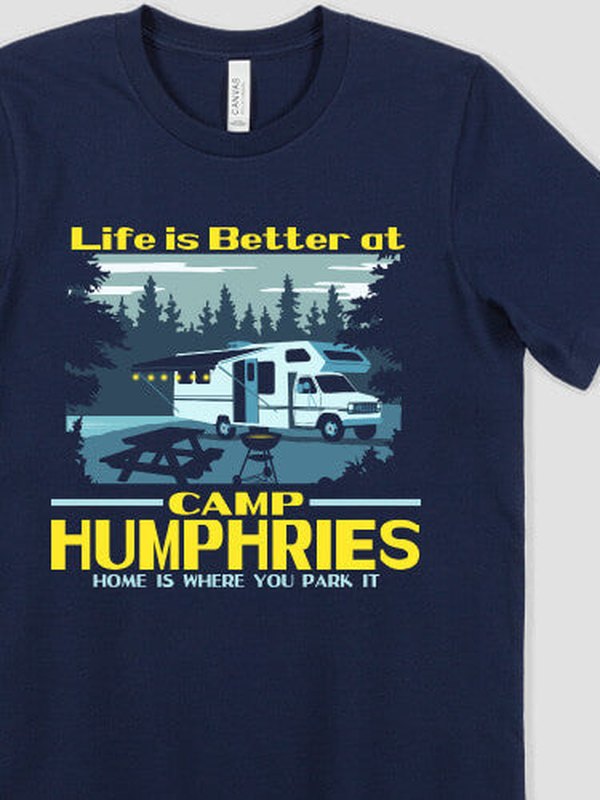 Life Is Better RV : Premium Printed T-Shirts