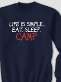 Life is Simple : Printed Sweatshirts product image 1