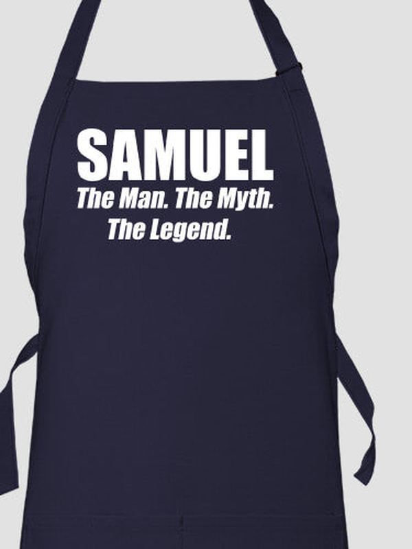 Man Myth Legend : Printed Aprons
