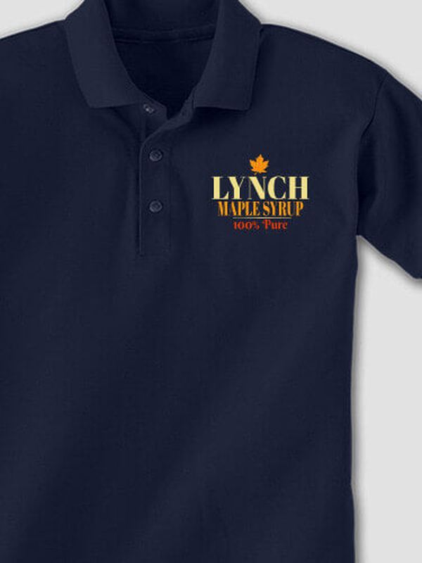 Maple Syrup : Embroidered Polo Shirts product image 2