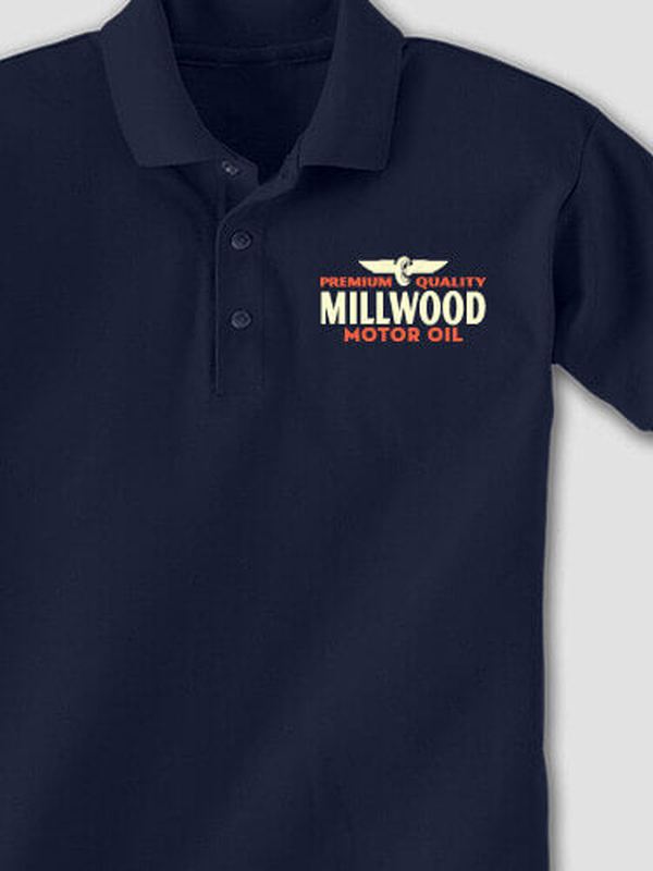 Motor Oil : Embroidered Polo Shirts product image 2