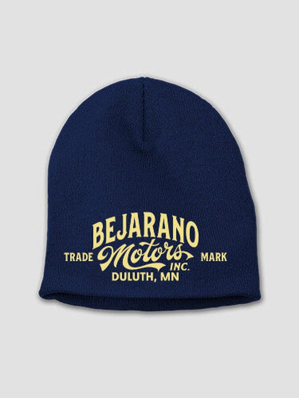 Motors : Embroidered Beanies