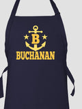 Nautical Monogram : Printed Aprons