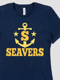 Nautical Monogram : Premium Printed T-Shirts