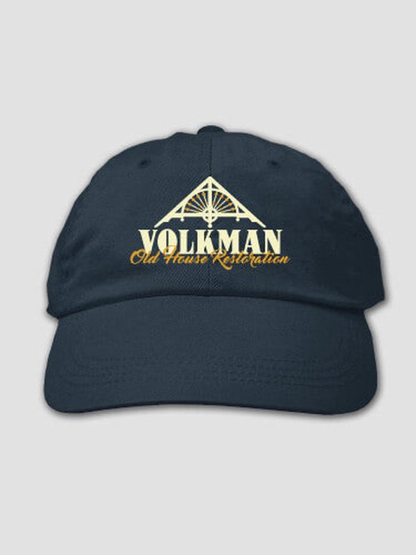Old House Restoration : Embroidered Baseball Hats