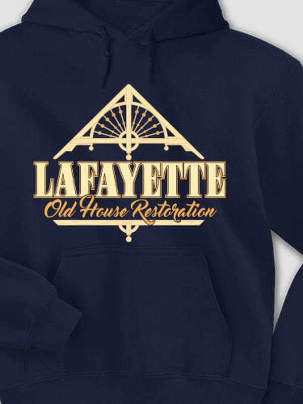 Old House Restoration : Printed Hoodies product image 2