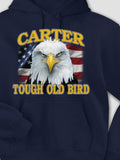 Patriotic Tough Old Bird : Printed Hoodies product image 1
