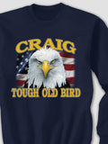 Patriotic Tough Old Bird : Printed Sweatshirts product image 1