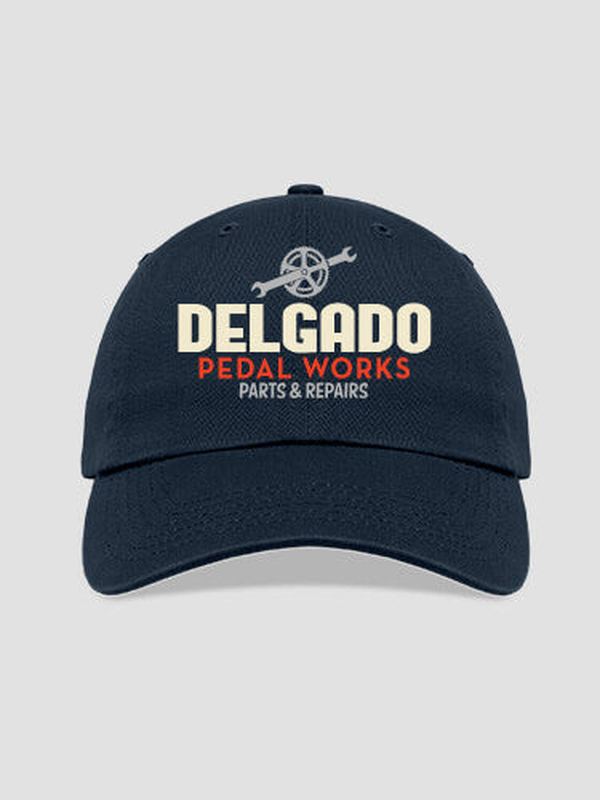 Pedal Works : Embroidered Baseball Hats