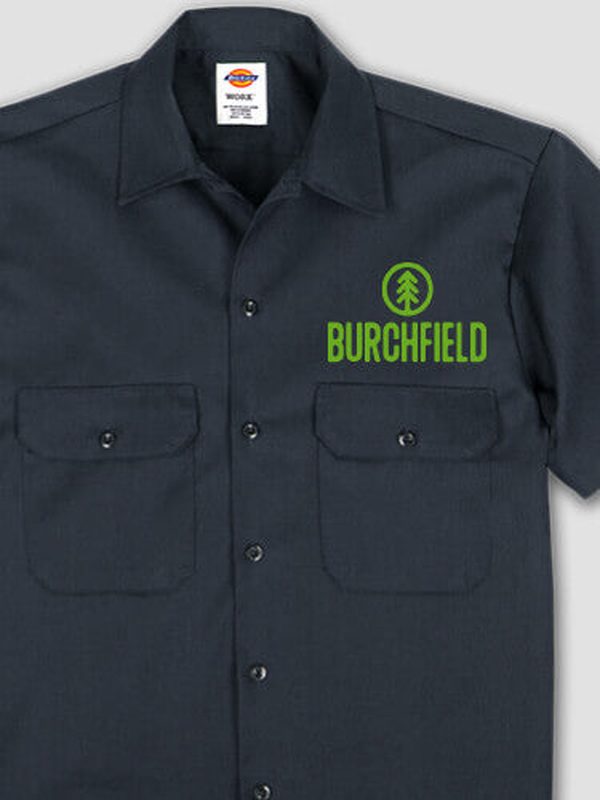 Pine Tree : Embroidered Work Shirts product image 2