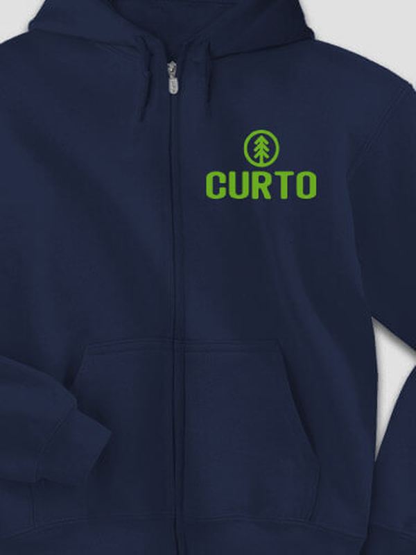 Pine Tree : Embroidered Zip Hoodies product image 4