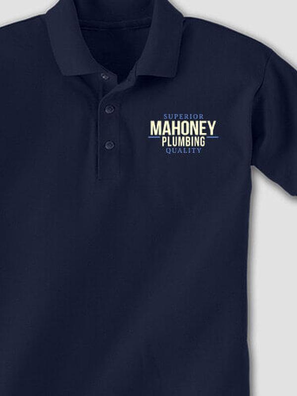 Plumbing : Embroidered Polo Shirts product image 1