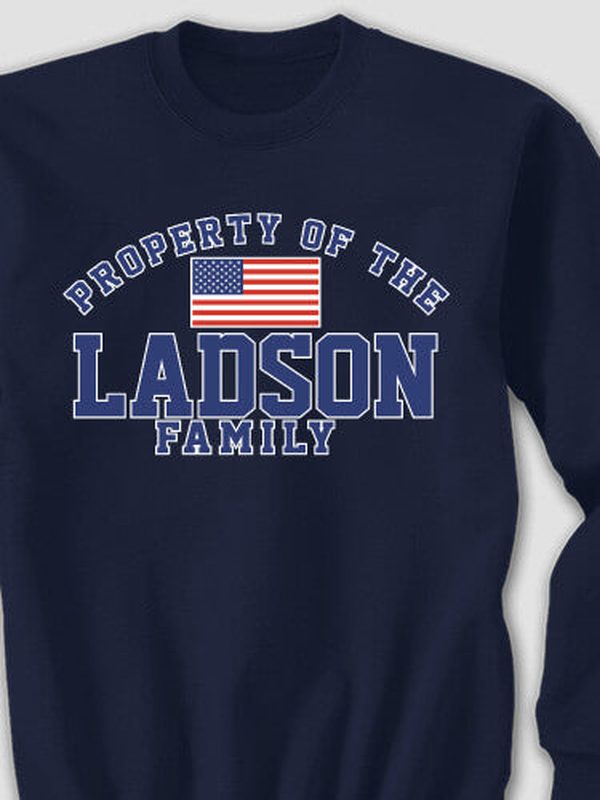 Property of Flag : Printed Sweatshirts product image 1