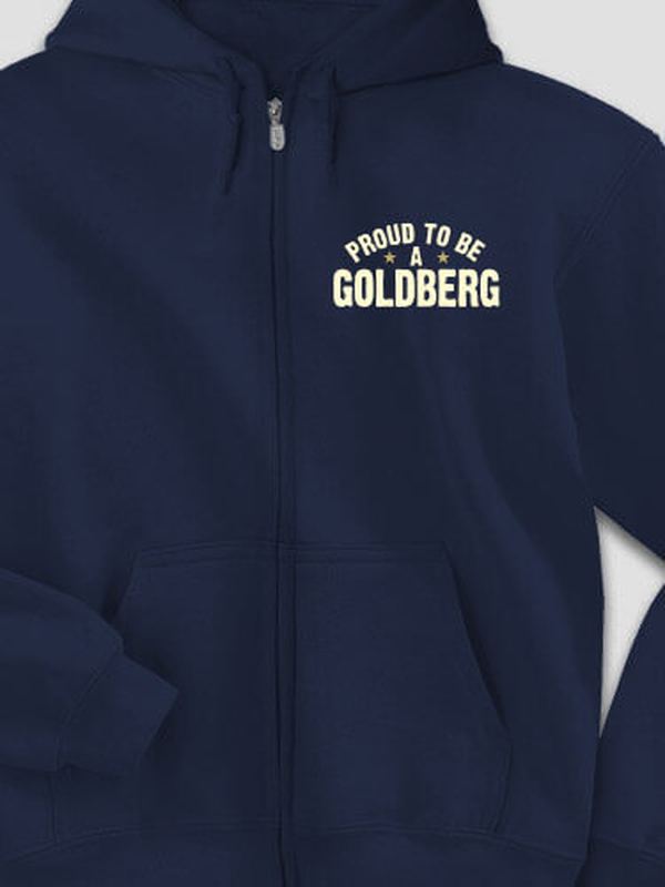 Proud To Be : Embroidered Zip Hoodies product image 3