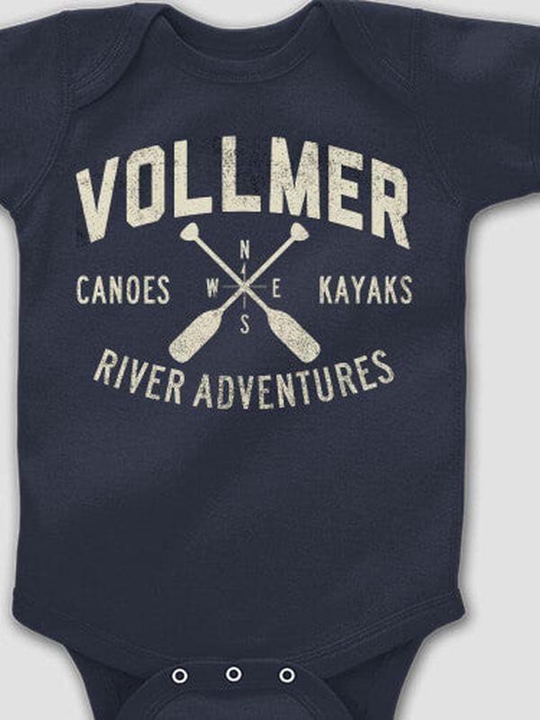 River Adventures : Printed Baby Bodysuits