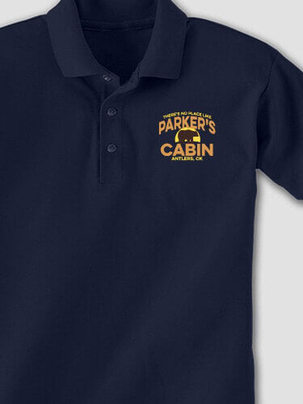 Rustic Cabin : Embroidered Polo Shirts product image 2