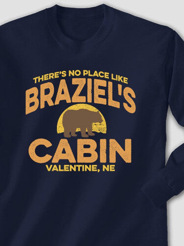 Rustic Cabin : Printed Long Sleeves