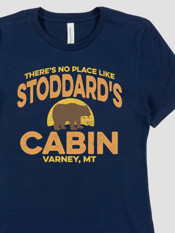Rustic Cabin : Premium Printed T-Shirts