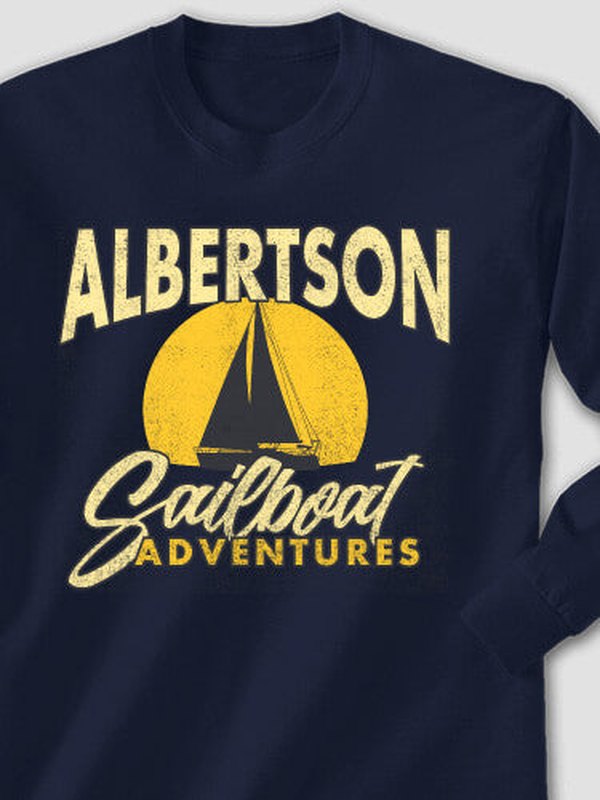 Sailboat Adventures : Printed Long Sleeves