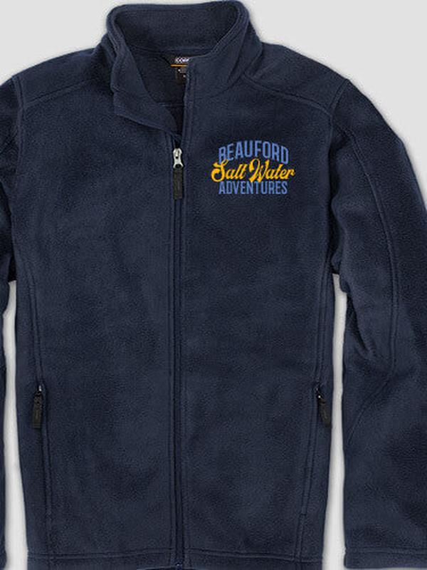 Salt Water Adventures : Embroidered Fleece Jackets